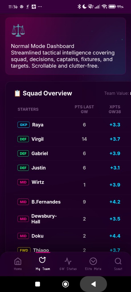 Immersive ChatFPL Mobile